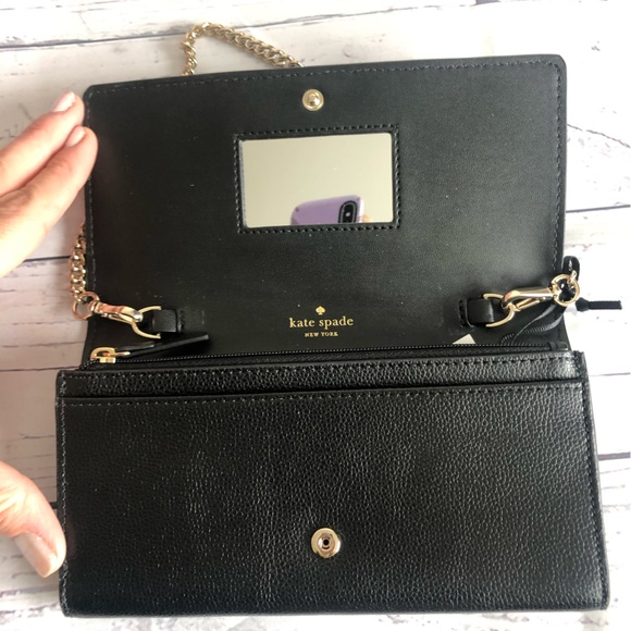 Kate spade glitter shoulder bag clutch NEW - Picture 8 of 12